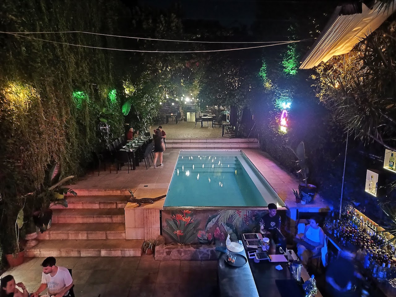 Pool area
